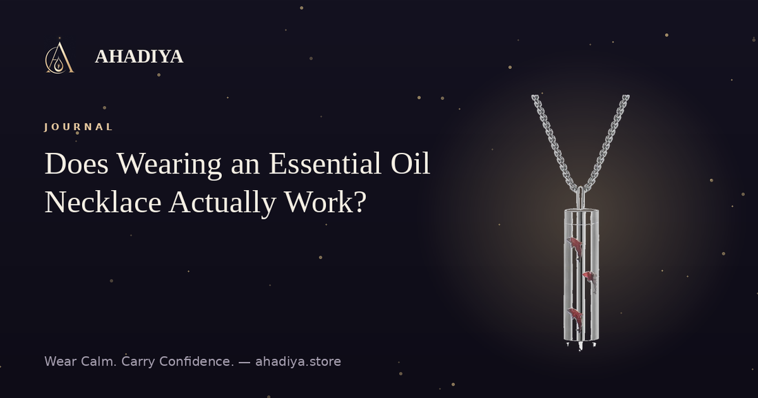 Does Wearing an Essential Oil Necklace Actually Work?
